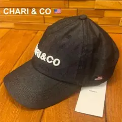 CHARI&CO デニムキャップ Black
