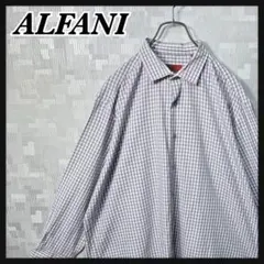 ALFANI アルファニ 長袖 シャツ XL メンズ チェック US 古着のサムネイル