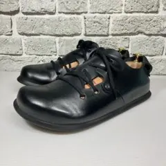良品】trippen トリッペン GOLF ゴルフ レザー ブラック 24㎝ - メルカリ