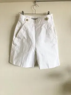 イヴサンローラン リヴゴーシュ グレー ストライプ ハーフパンツ トム