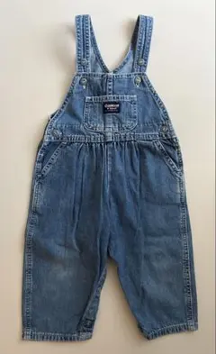 【美品】 OshKosh オシュコシュ　デニムオーバーオール　18M