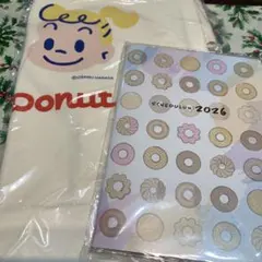 ミスタードーナツ 原田治 トートバッグ スケジュールン ミスド 福袋