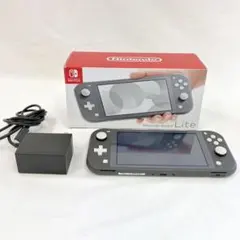 美品【64GBsdカード付き】Switch Lite 本体 グレー - メルカリ