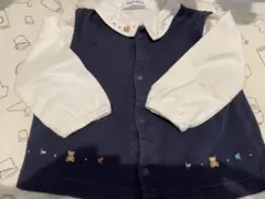 ファミリア　familiar ベスト　ブラウス　2点セット