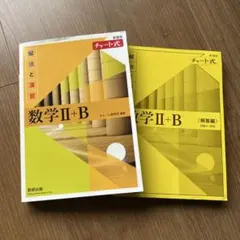 数学Ⅱ+B 解法と演習 チャート式