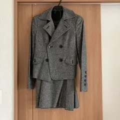 コムサデモード　ツイードスーツ　セットアップ