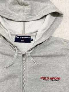 90s POLO SPORT Ralph Lauren ジップアップ フーディー