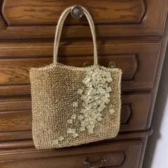 ANTEPRIMA アンテプリマ ワイヤーバッグ ゴールド 花モチーフ