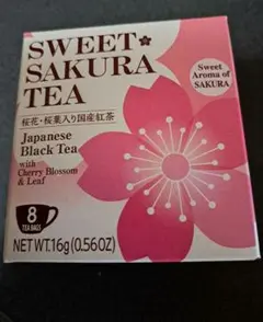 スイートサクラティー 紅茶 8袋入 日本緑茶センターのサムネイル