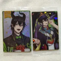 ツイステ　マレウス　ツインウエハース　プラカード