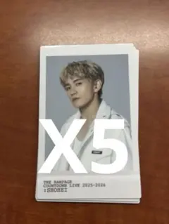 THE RAMPAGE COUNT DOWN LIVE 浦川翔平 5枚セット