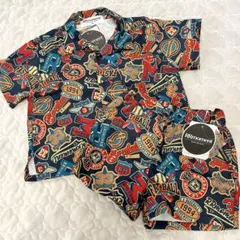 【RRmoment】総柄セットアップ【キッズ】