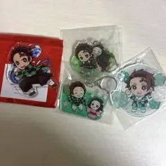 鬼滅の刃 竈門炭治郎 アクリルキーホルダー4点セット
