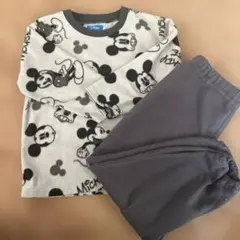 Disney ミッキーマウス パジャマ フリース 110サイズ