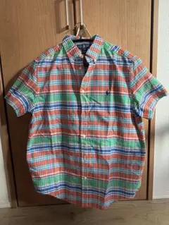 Ralph Lauren チェック柄 半袖シャツ M