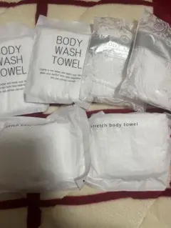 ボディウォッシュタオル 6枚セット