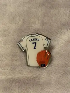 西武ライオンズ　金子侑司　ピンバッジ