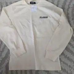 XLARGE 長袖カットソー XLARGE クリーム色