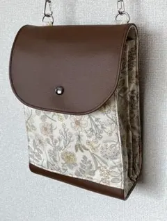 花柄ショルダーバック、ショルダーバック
