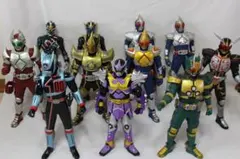 仮面ライダーソフビ11体