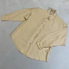 PERRY ELLIS Linen Shirt SizeM Sand Beige - メルカリ