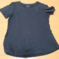 PUMA ブラック 半袖Tシャツ XL
