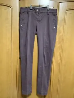 アントレアミ スリム ストレッチ チノパン ワイン44 W30 M