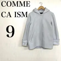 COMME CA ISM レディース 9 グレー 2way ショートコート