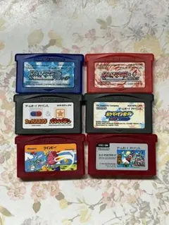 ゲームボーイアドバンス ソフト 6本セット