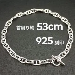 ラスト23 シルバー925 アンカーチェーンブレスレット シェーヌダンクル 