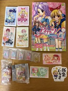 アイカツ　セット　ちゃおノベルズ　ラブレッツ　ステッカー　ガチャ　カード
