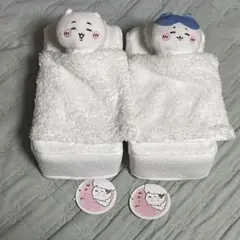 ちいかわ　おふとんぬいぐるみティッシュケース　ちいかわ　ハチワレ　2つセット