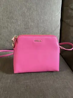 FURLA ピンク ショルダーバッグ