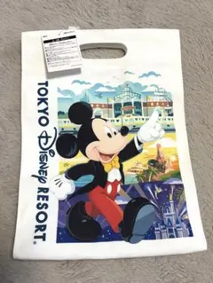 【新品未使用品】ディズニー　ショッパー風トートバッグ