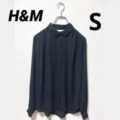 H&M とろみシャツ 長袖　Sのサムネイル