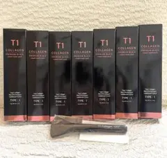 T1 COLLAGEN PREMIUM BLACK クリームマスク 7点セットのサムネイル