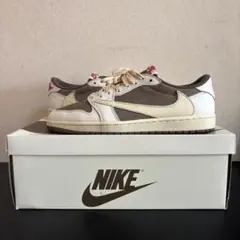 NIKE×Travis Scott AIR JORDAN 1 LOWリバースモカ