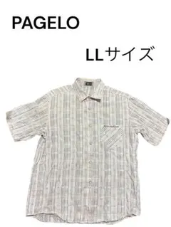 【大特価】　PAGELO パジェロ　半袖シャツ　LLサイズ　ゴルフ　スポーツのサムネイル
