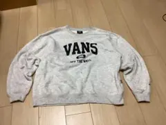 VANS クルーネック スウェット トレーナー グレーのサムネイル