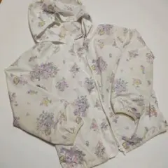 プティマイン　花柄パーカー サイズ130