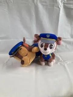 パウパトロール チェイス ぬいぐるみ 2体セット / PAW Patrol