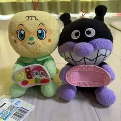 アンパンマン　ぬいぐるみ⭐︎メロンパンナちゃん　バイキンマンセット