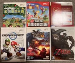Wiiソフトセット（マリオカート他）