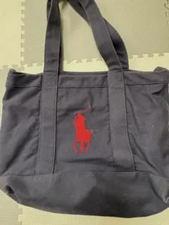 Polo Ralph Lauren キャンバストートバッグ ブラック