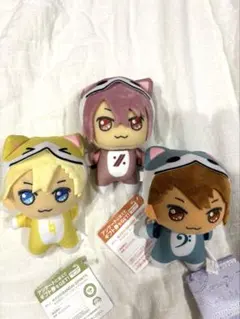 アイドリッシュセブン　太鼓の達人 きらどるぬいぐるみ　ドンぬい　3体セット