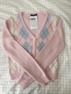 Brandy melville ピンクカーディガン