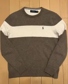 ポロラルフローレンのストライプニット