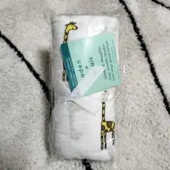 【新品】エイデンアンドアネイ aden + anais キリン柄 ブランケット