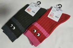 ユニクロ ヒートテックソックス 23〜25cm ANYA HINDMARCH