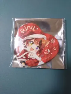 すとぷり　莉犬くん　ハート缶バッジ
